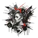 Anna tattoo design idea