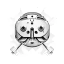 Sweeper Bot from Destiny  tattoo design idea