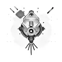 Sweeper Bot from Destiny  tattoo design idea