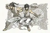 Prince of persia  tattoo design idea