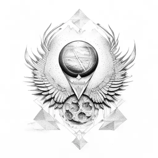 icarus tattoo design idea