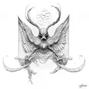 icarus tattoo design idea
