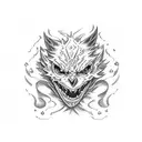 Black clover asta tattoo design idea