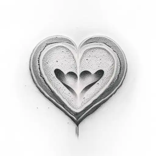 heart shaped brick wall with roses growing out the wall tattoo design idea