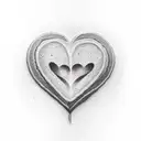 heart shaped brick wall with roses growing out the wall tattoo design idea