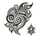love symbol tattoo design idea