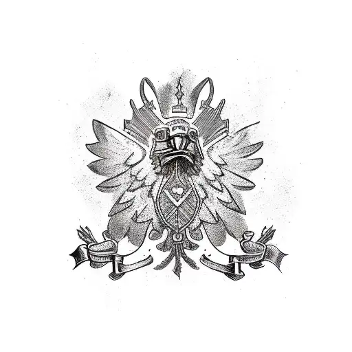 husaria, Polish, pride, eagle, knight, tattoo design idea