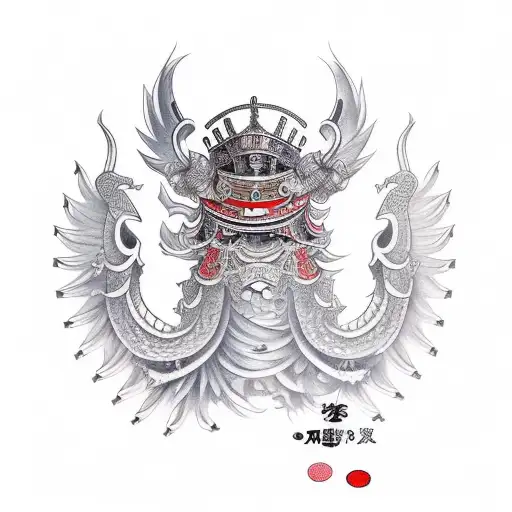Polish, knight tattoo design idea