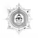 The seer within, the shed second, Sankranti, another name for Vishnu, the person associated with God..   Cognition or Co tattoo design idea