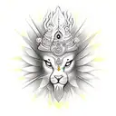 The seer within, the shed second, Sankranti, another name for Vishnu, the person associated with God..   Cognition or Co tattoo design idea