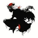 Norse goddess hel sexy woman who has confidence tattoo design idea