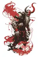 Norse frost giant  tattoo design idea