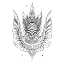 garuda tattoo design idea