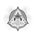 Hamsa Symbol tattoo design idea