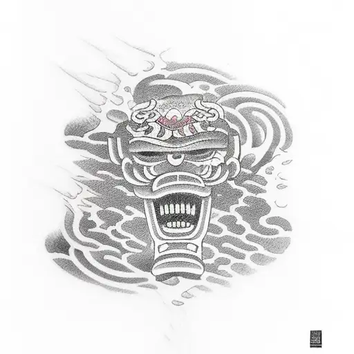 stop, think, speak tattoo design idea