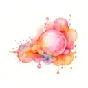 bubble gum tattoo design idea