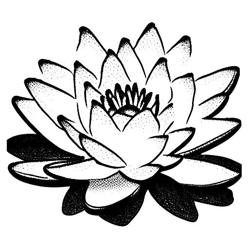 Amazon.com : Hand Drawn Water Lily Flower Temporary Tattoo Water Resistant  Fake Body Art Set Collection - Light Pink (One Sheet) : Beauty & Personal  Care