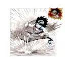 luffy fights kaido tattoo design idea