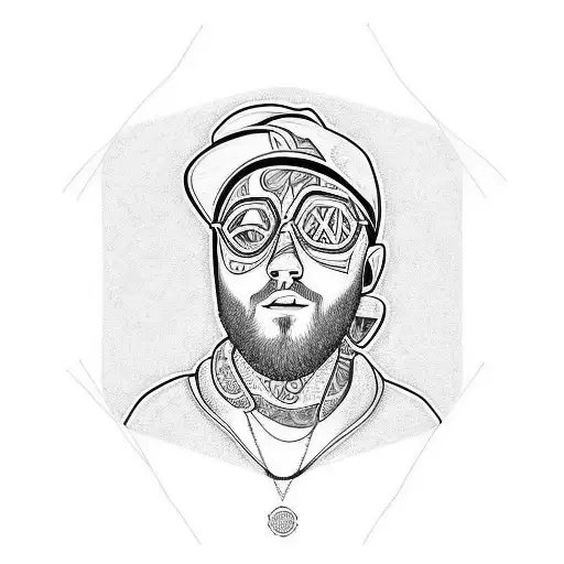 Mac Miller  tattoo design idea