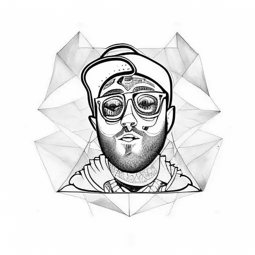 Mac Miller  tattoo design idea