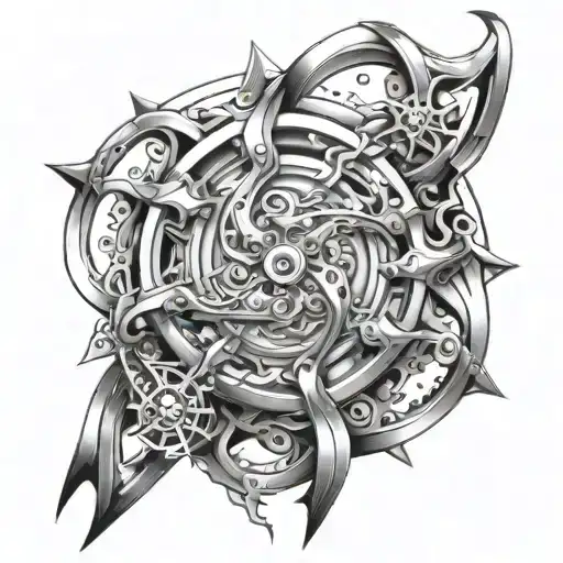 Sagittarius tattoo design idea