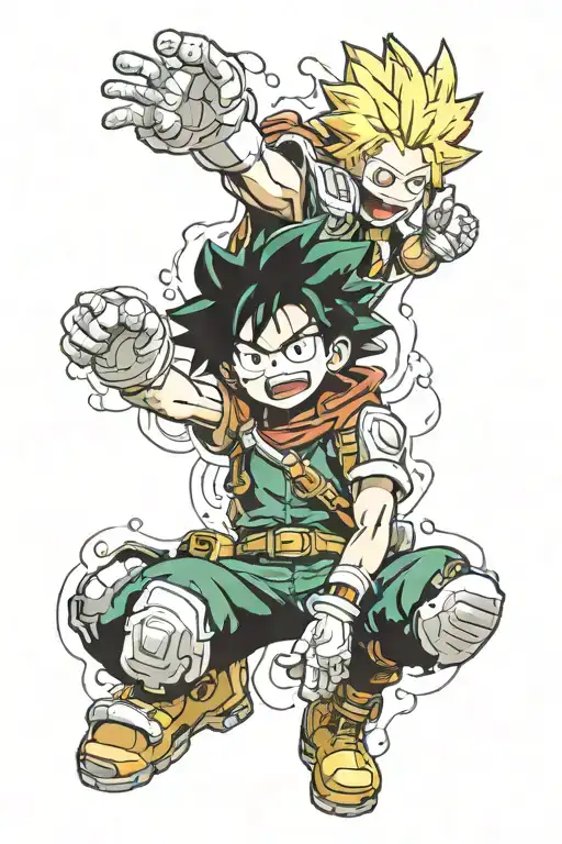 league of villains my hero academia tattoo design idea