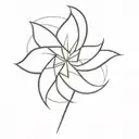 pinwheel tattoo design idea