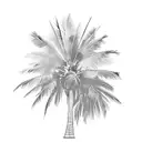 Palm Tree tattoo design idea