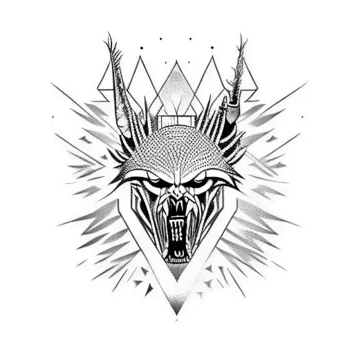 lobo tattoo design idea