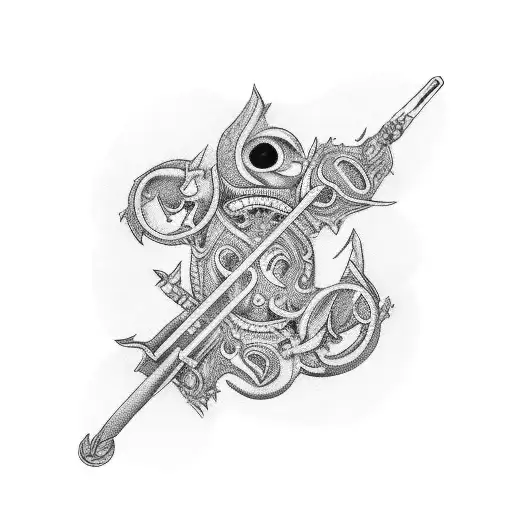 Virgin Islands arawak  tattoo design idea