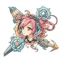 hololive tattoo design idea