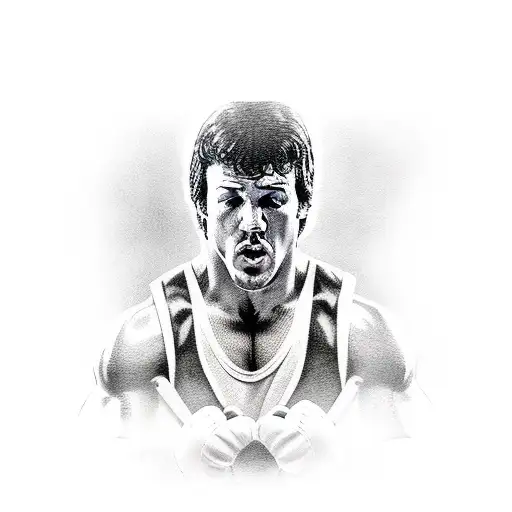 rocky balboa tattoo design idea