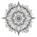 sun of Argentina  tattoo design idea