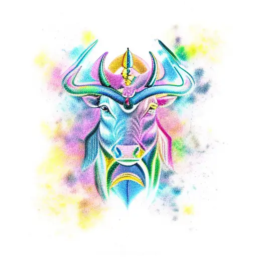 Cancer and Taurus together  tattoo design idea