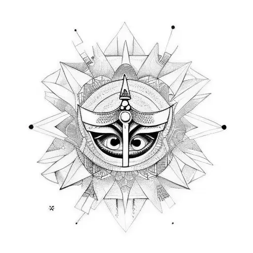 Third Eye tattoo design idea