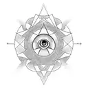 Third Eye tattoo design idea