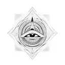 Third Eye tattoo design idea