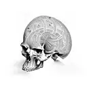 Time, family, skull candy  tattoo design idea