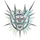 brand of sacrifice  tattoo design idea