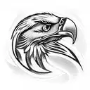 Eagle tattoo design idea