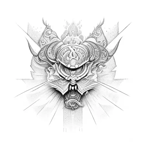 Kali silat tattoo design idea