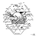 wanderer tattoo design idea