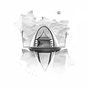 marina bay sands hotel tattoo design idea