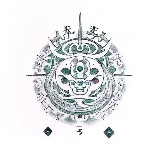 signo zodiacal tauro y Sagitario  tattoo design idea