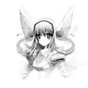 anime tattoo design idea