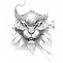 anime tattoo design idea