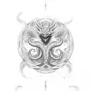 Shenron tattoo design idea