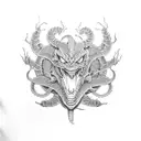 Shenron tattoo design idea