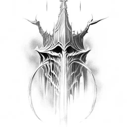 nazgul tattoo design idea
