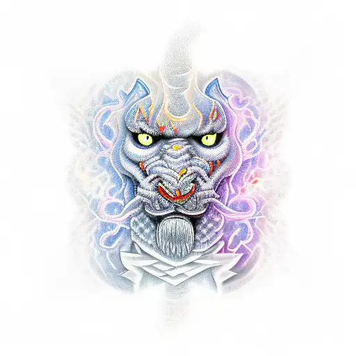 pillar of fire tattoo design idea